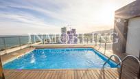 Swimming pool of Flat for sale in Mataró  with Air Conditioner, Heating and Parquet flooring