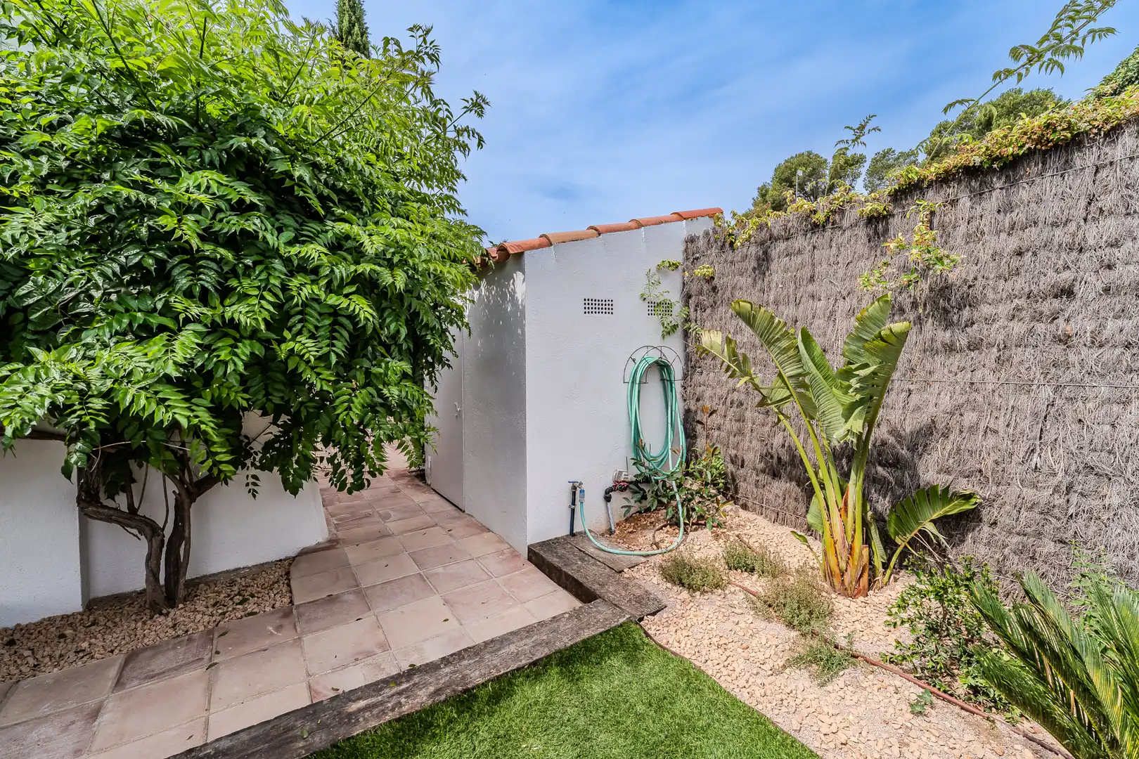 Garden of Houses for sale in L'Ametlla de Mar   with Air Conditioner, Heating and Private garden