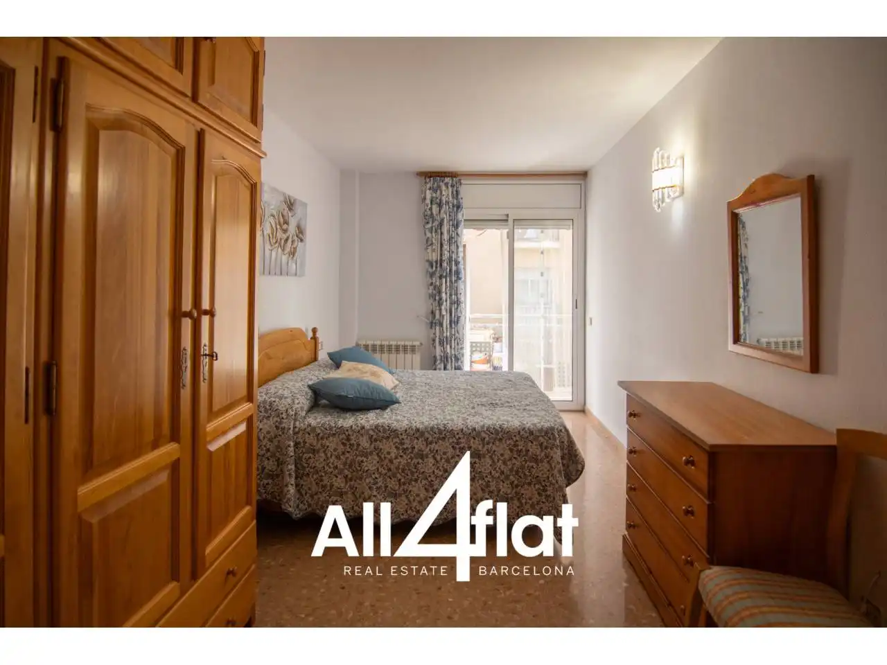 Schlafzimmer von Wohnung zum Verkauf in Viladecans mit Klimaanlage, Heizung und Balkon
