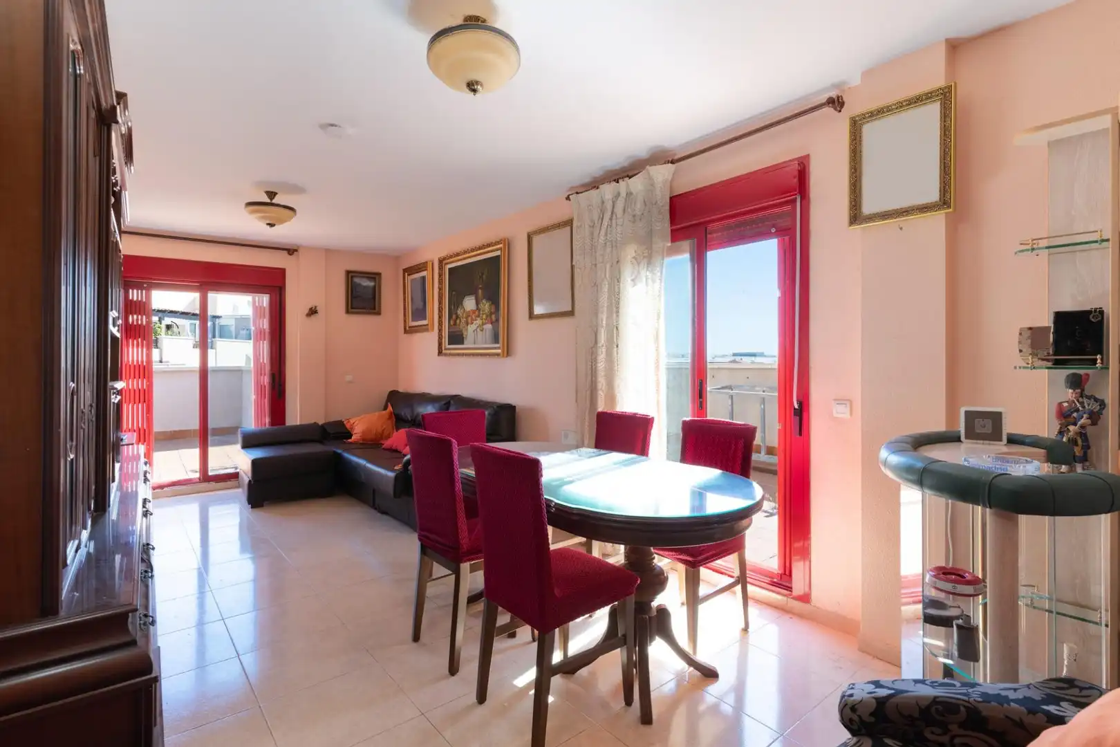 Comedor de Ático en venta en Roquetas de Mar con Aire acondicionado, Terraza y Trastero