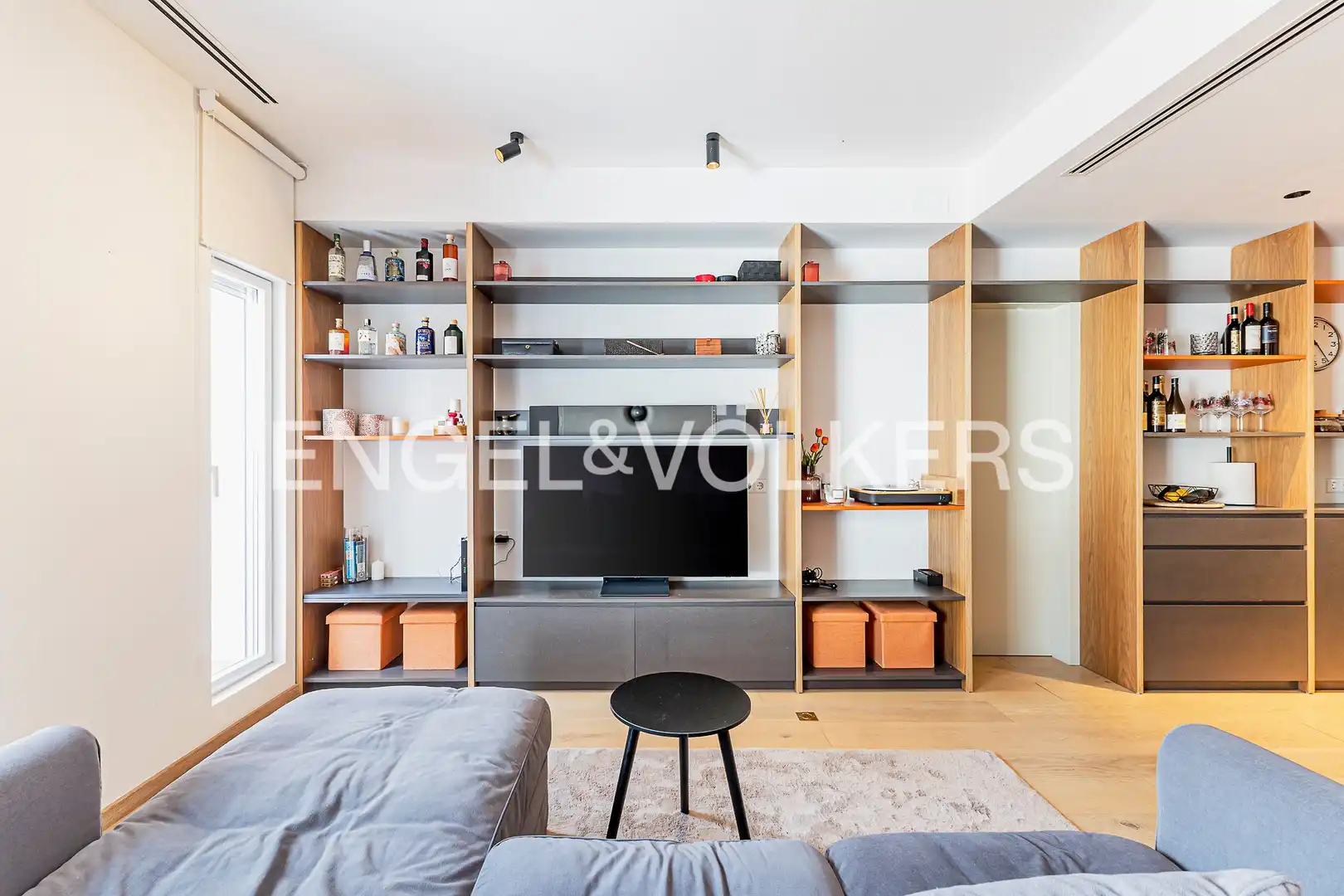 Sala de estar de Ático en venta en Barcelona con Aire acondicionado, Calefacción y Terraza