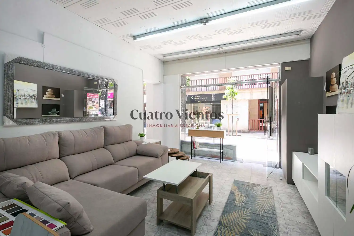 Sala de estar de Local en venta en Barcelona con Terraza