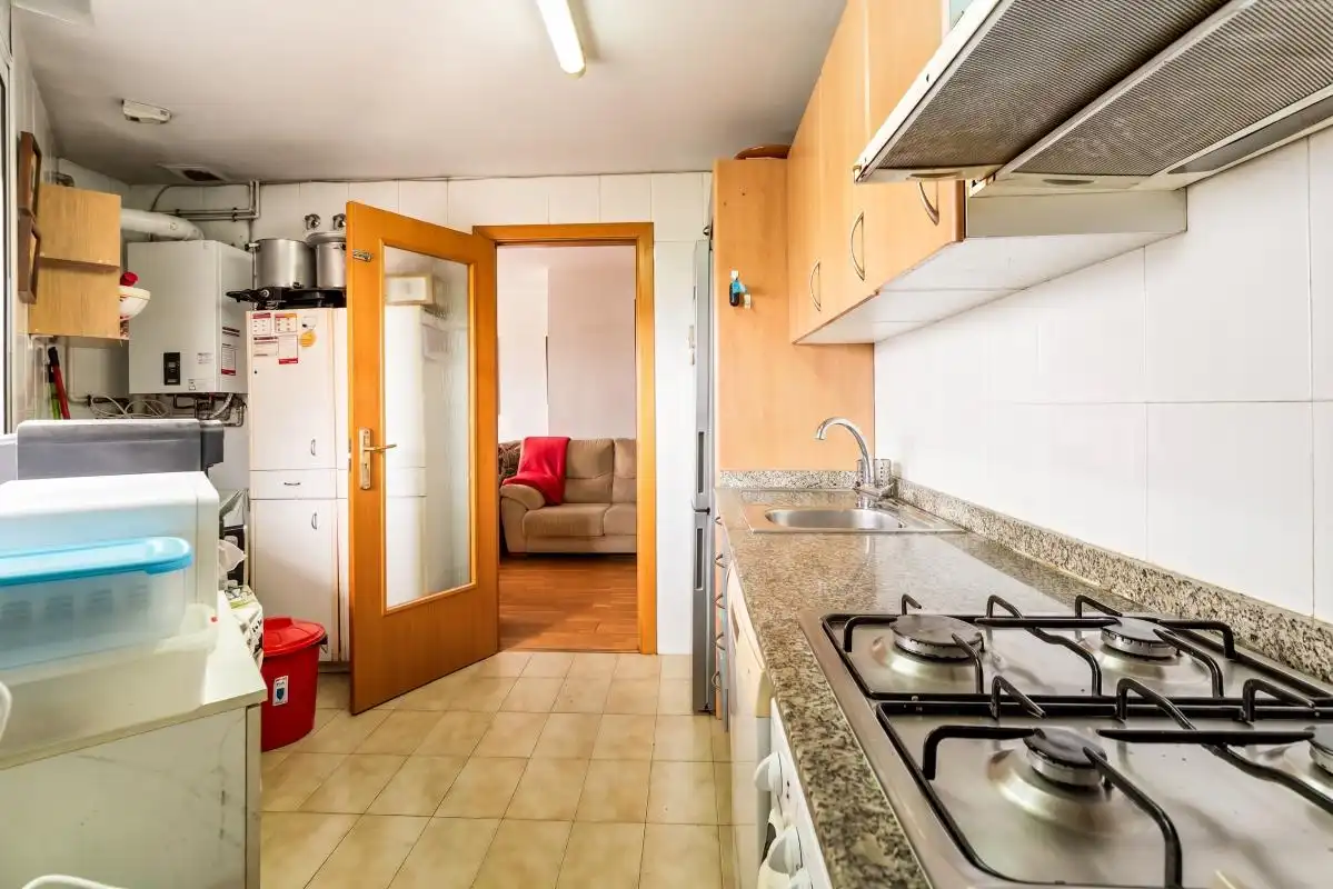 Cocina de Dúplex en venta en Sant Joan Despí con Aire acondicionado y Calefacción