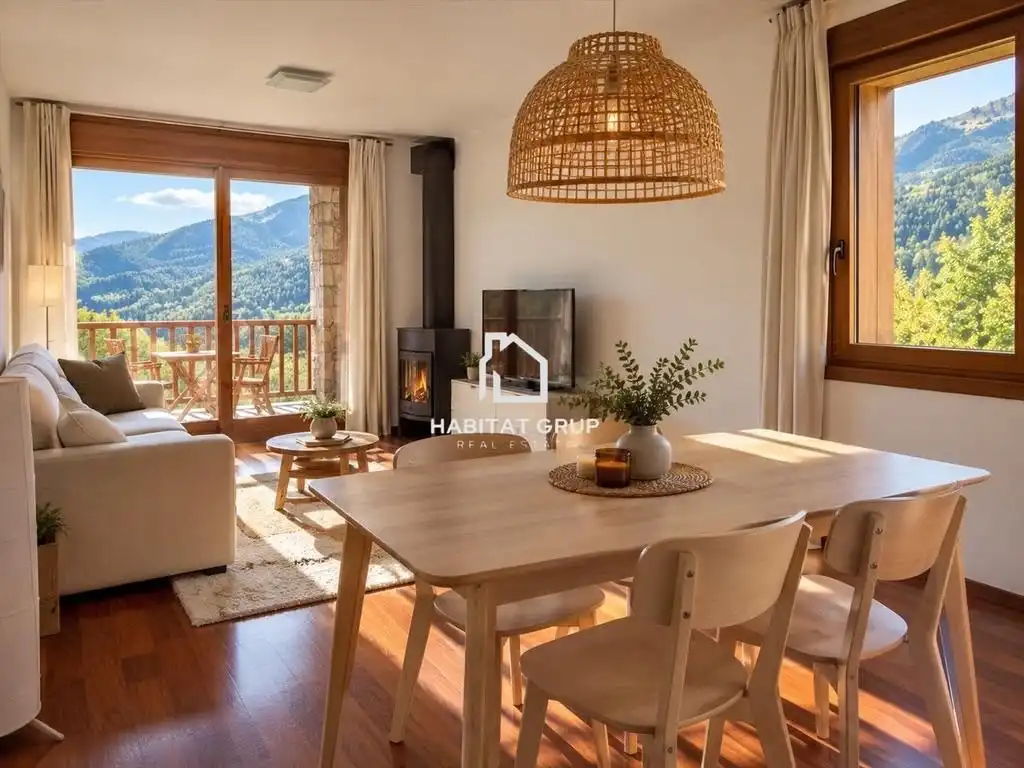 Dining room of Flat for sale in La Molina
