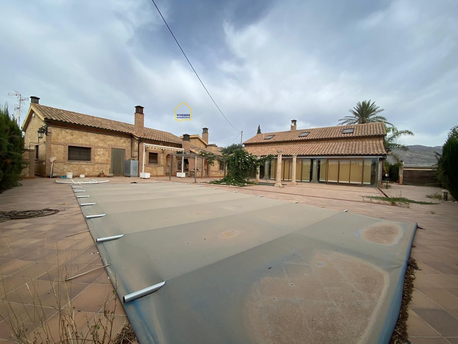 Vista exterior de Casa o xalet en venda en Lorca amb Aire condicionat, Calefacció i Jardí privat