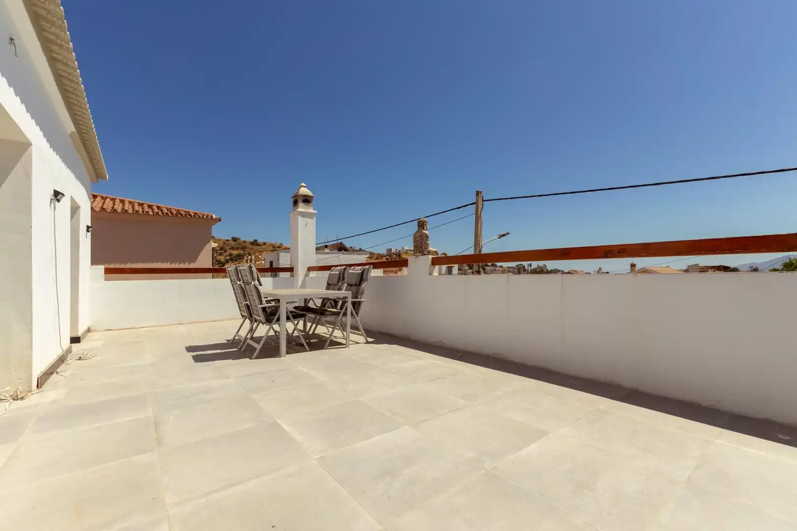 Terraza de Casa o chalet en venta en Málaga con Aire acondicionado, Jardín privado y Terraza