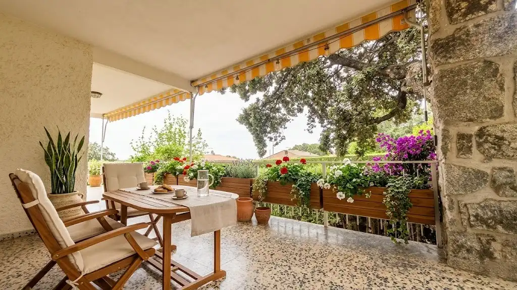 Terrassa de Casa o xalet en venda en Valdemorillo amb Calefacció, Jardí privat i Terrassa