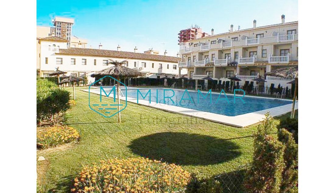 Vista exterior de Casa adosada en venda en La Antilla