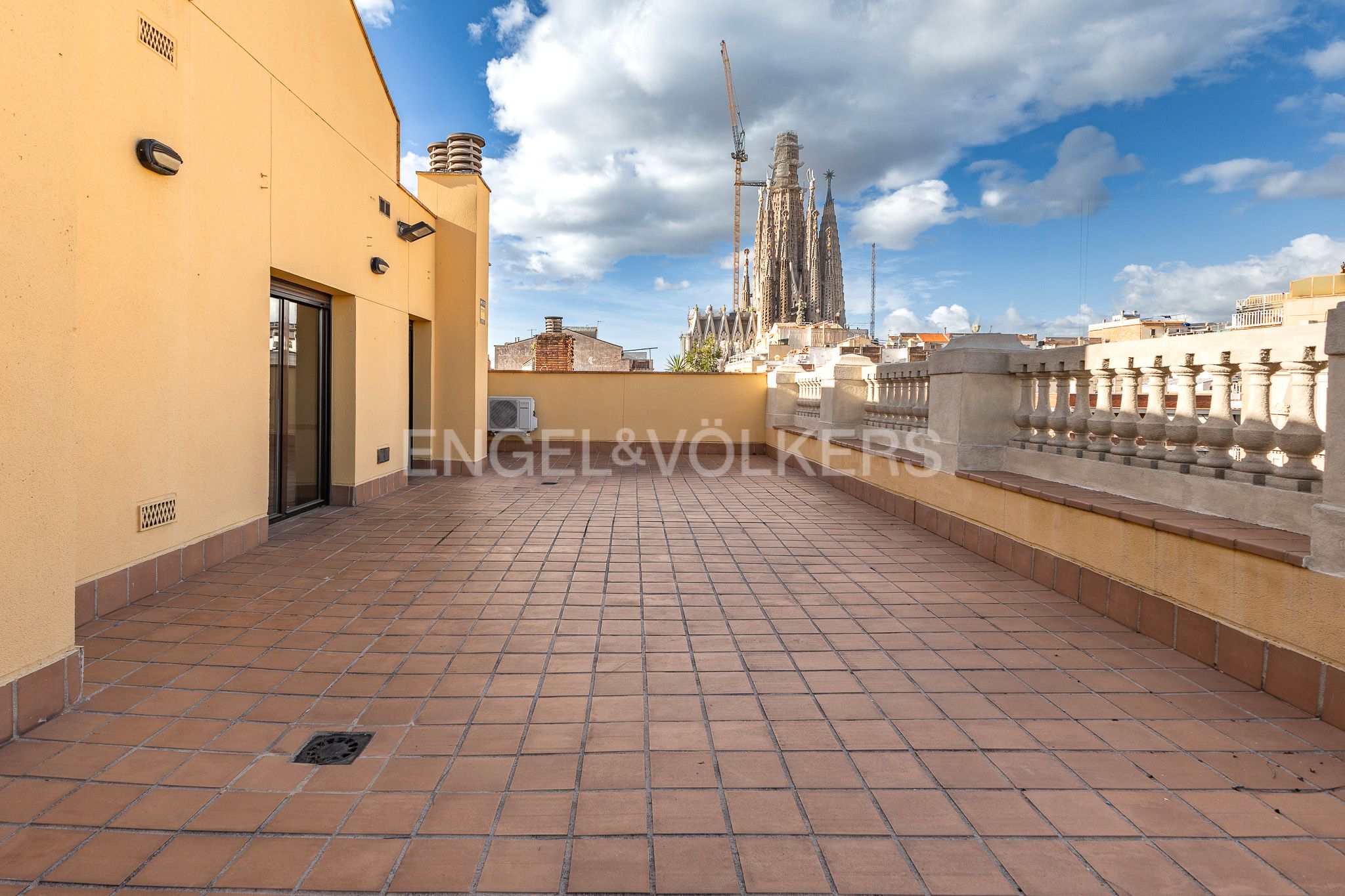 Terrace of Attic for sale in  Barcelona Capital  with Air Conditioner, Heating and Parquet flooring