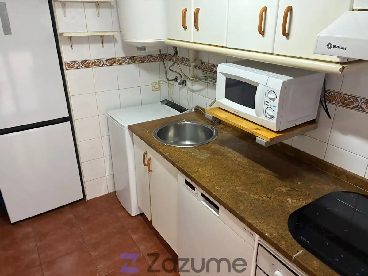 Cuina de Dúplex de lloguer en Madrid amb Aire condicionat, Calefacció i Traster
