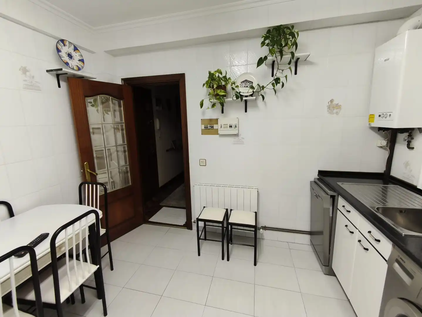 Cocina de Piso en venta en Barakaldo  con Calefacción, Amueblado y Balcón