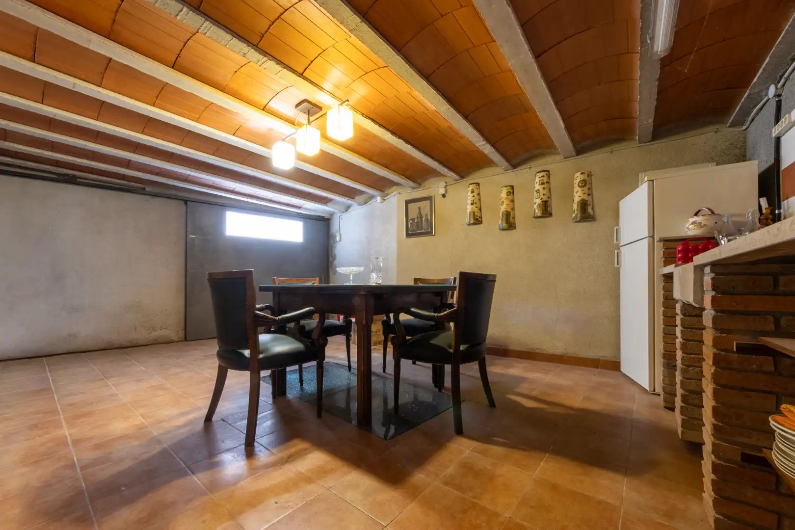 Dining room of Country homes for sale in Vila-rodona  with Terrace, Furnished and Oven