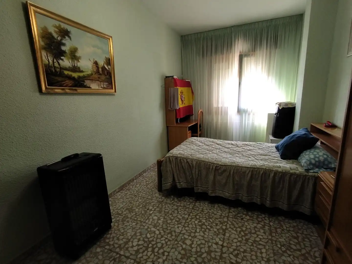 Bedroom of Flat for sale in La Roda  with Heating and Terrace