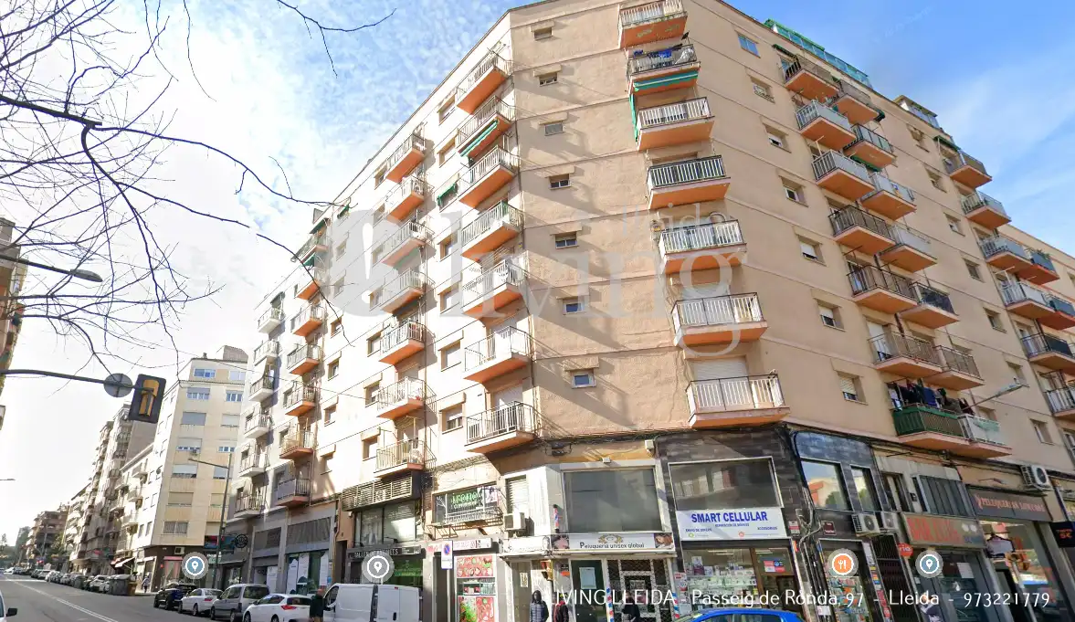 Vista exterior de Pis en venda en Lleida amb Aire condicionat, Calefacció i Moblat