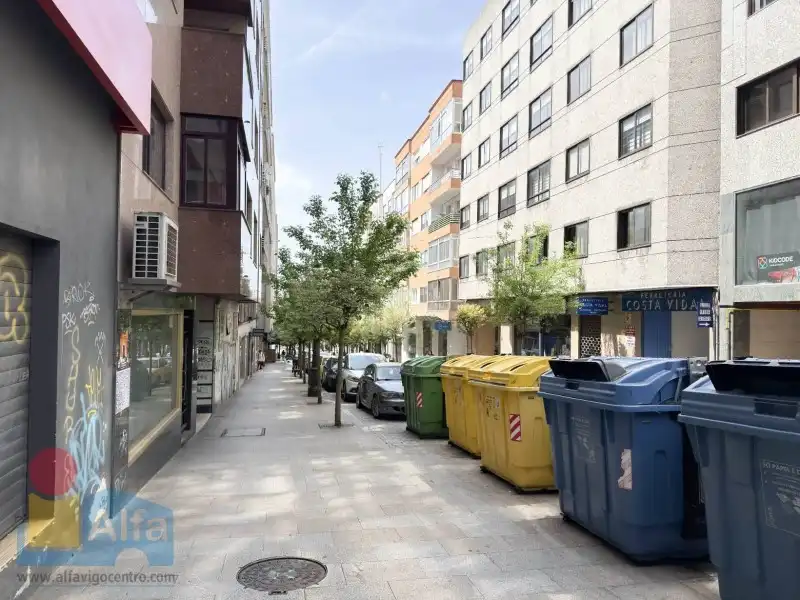 Exterior view of Office for sale in Vigo   with Alarm