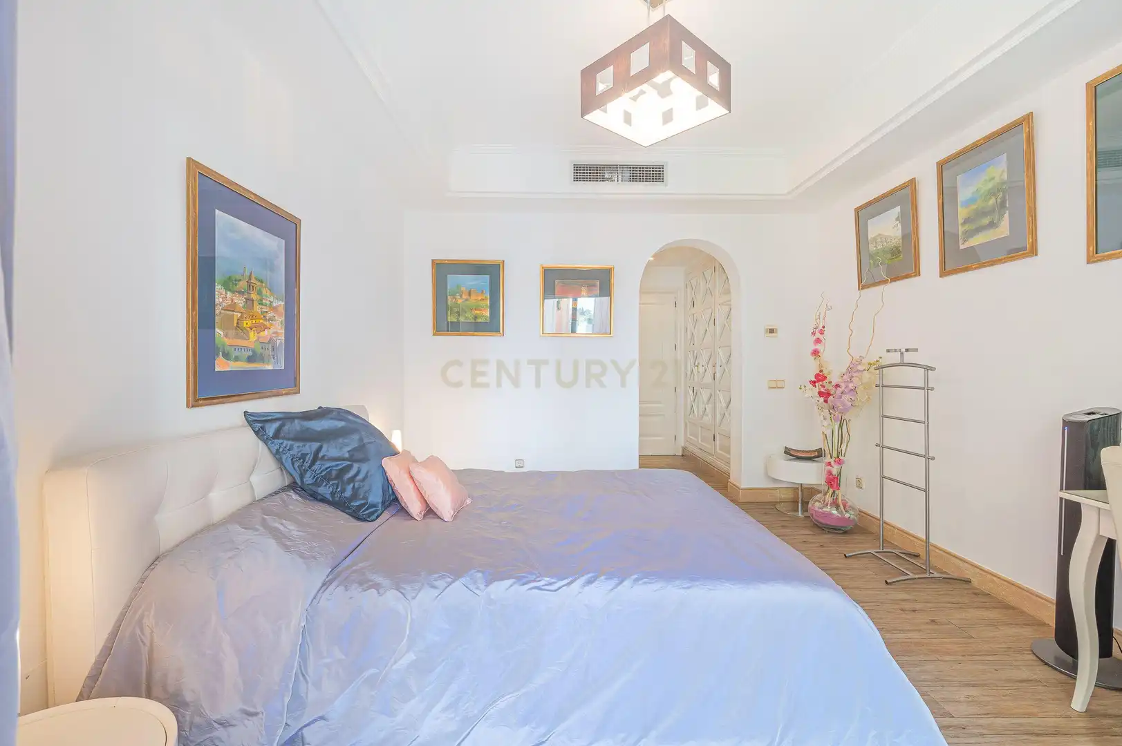 Bedroom of Apartments for rent in Marbella  with Air Conditioner, Private garden and Furnished