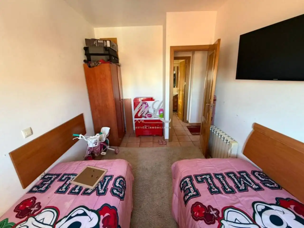 Schlafzimmer von Wohnung zum Verkauf in Navahermosa mit Heizung und Balkon