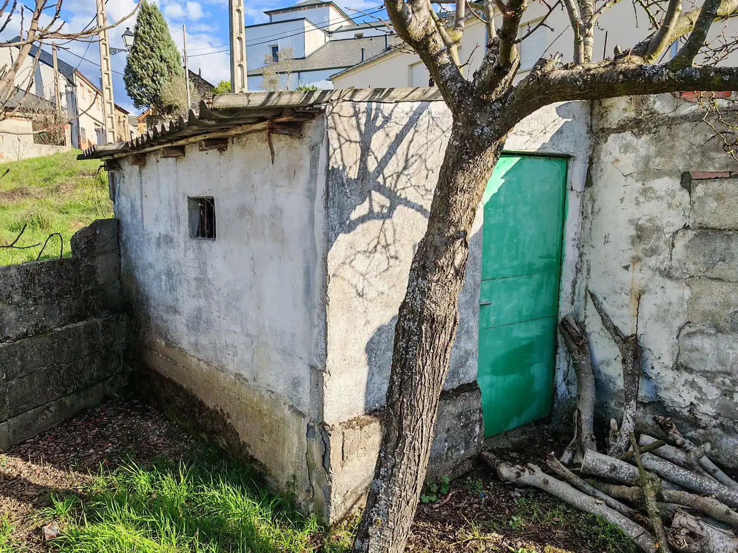Exterior view of Houses for sale in Castropodame  with Private garden and Storage room