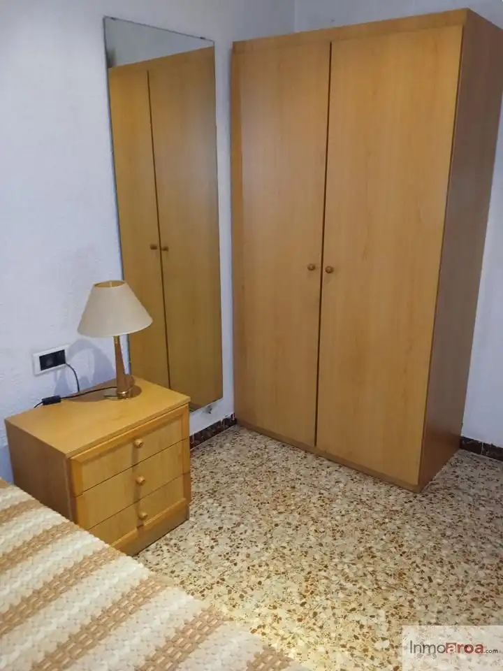 Bedroom of Flat for sale in Castellón de la Plana / Castelló de la Plana  with Terrace and Furnished