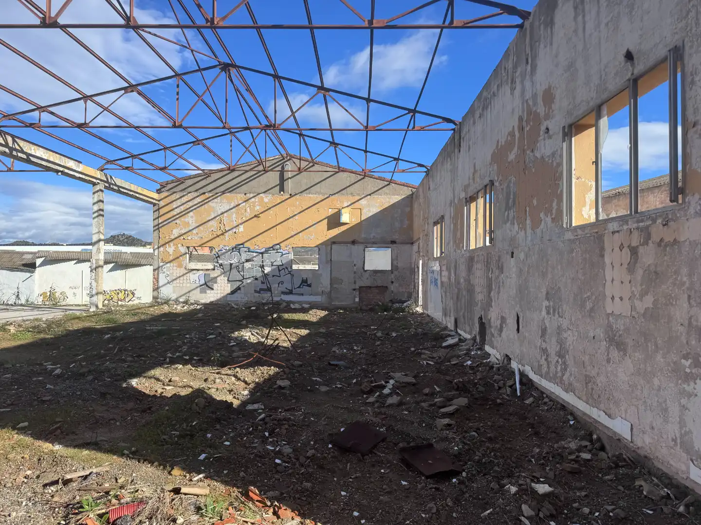 Exterior view of Industrial land for sale in Málaga