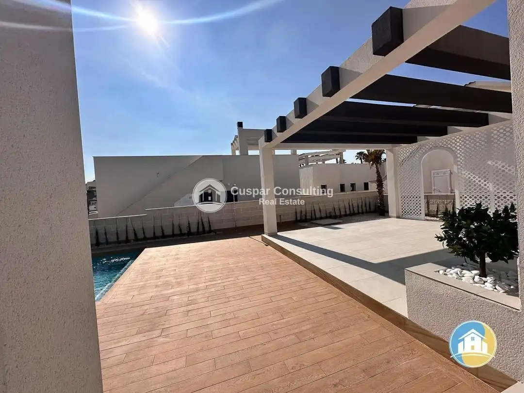 Terraza de Casa o chalet en venta en Rojales con Aire acondicionado, Calefacción y Jardín privado