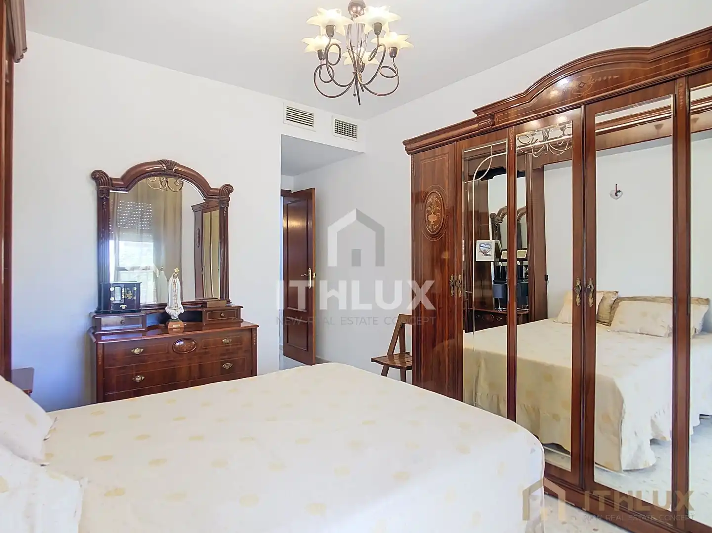 Bedroom of Flat for sale in Olivenza  with Air Conditioner and Balcony