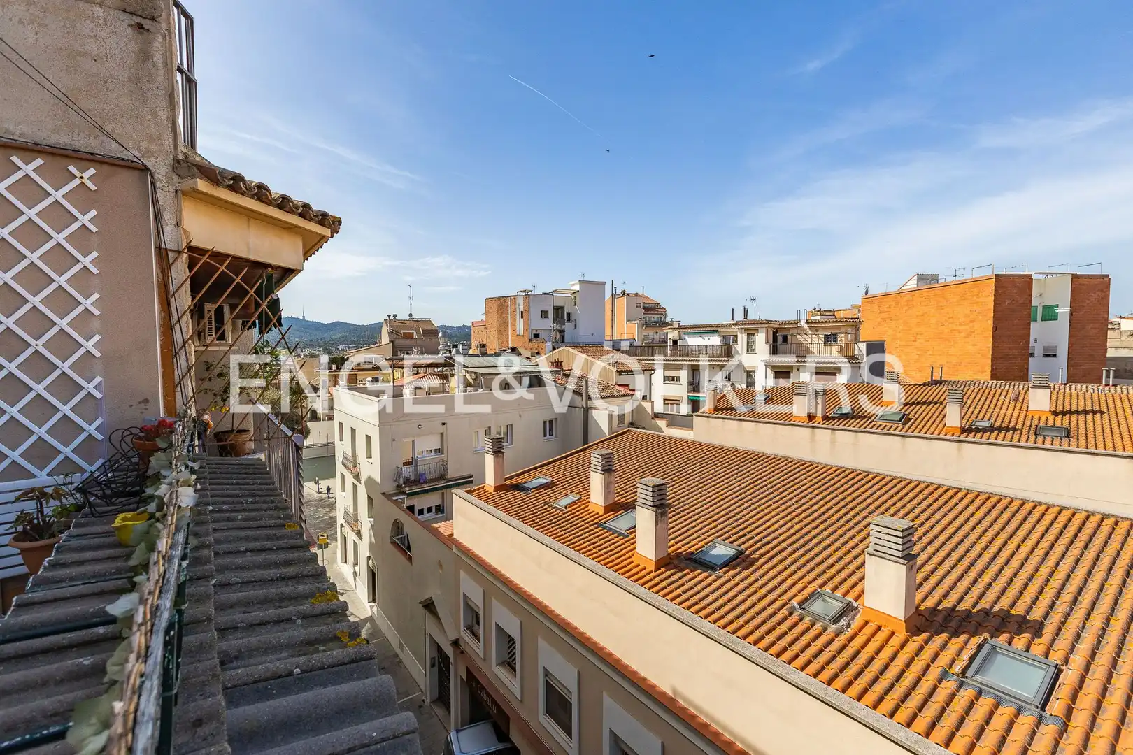 Vista exterior de Ático en venta en Sant Cugat del Vallès con Aire acondicionado, Calefacción y Terraza