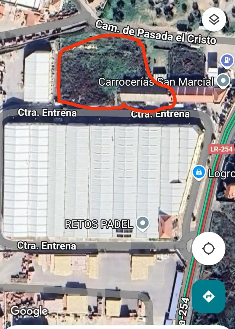 Terreno rústico en venta en Lardero