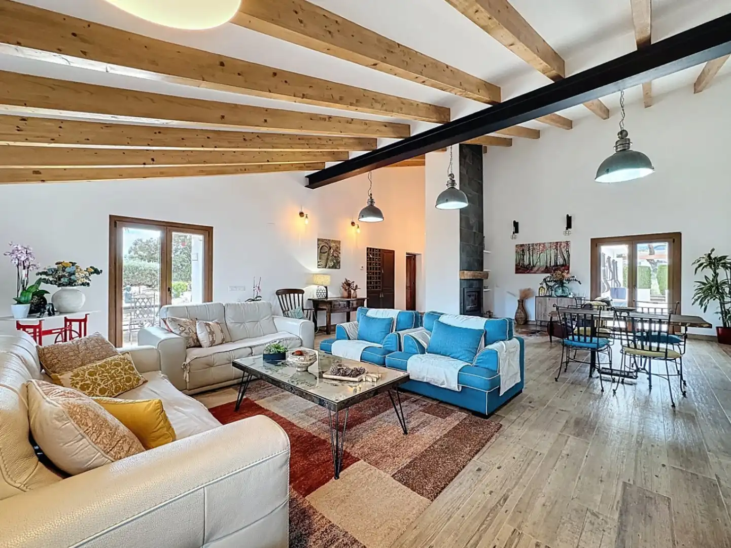 Living room of Houses for sale in L'Alfàs del Pi  with Air Conditioner, Heating and Private garden