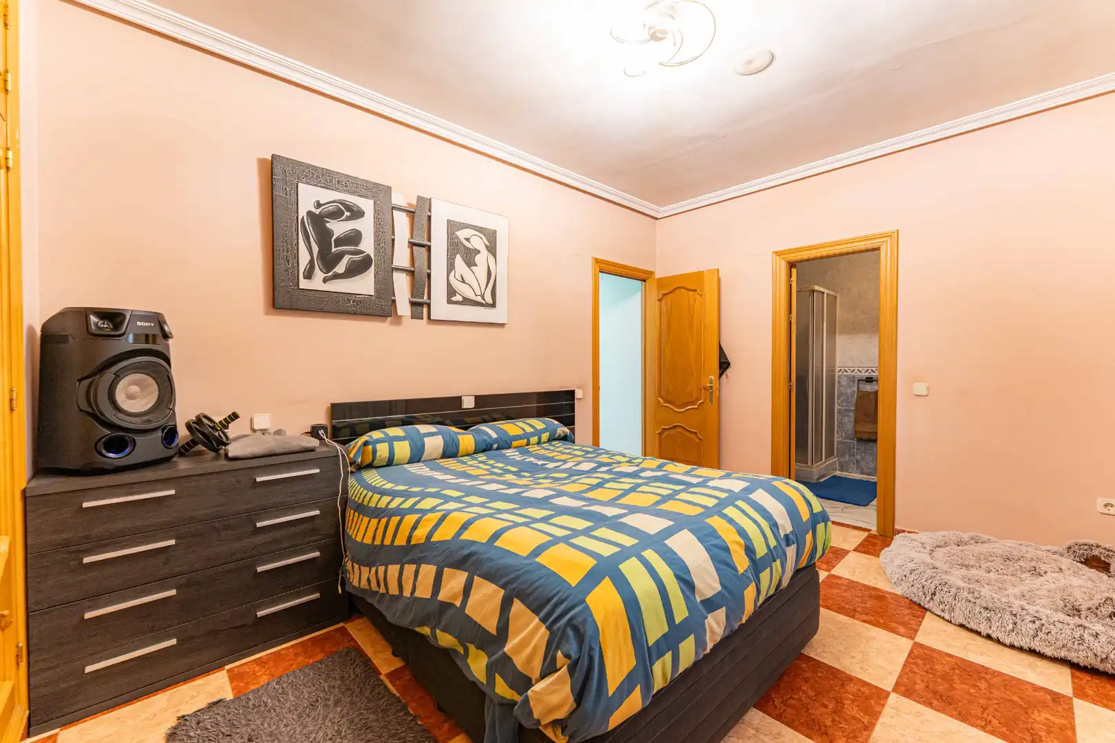 Bedroom of Houses for sale in Sevilla la Nueva  with Air Conditioner, Heating and Private garden