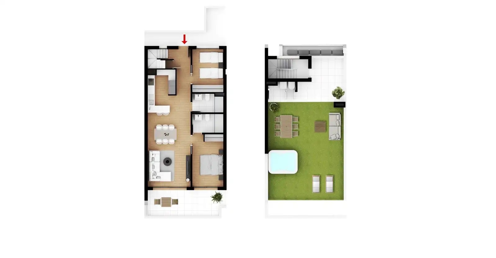 Dúplex con terraza en venta en La Pedrera - Vessanes, imagen 17