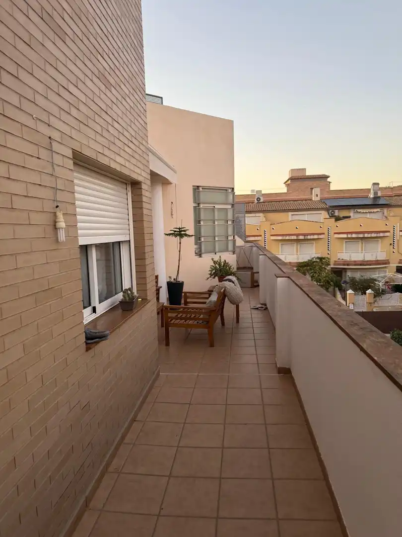 Balcony of Attic for sale in Murcia  with Air Conditioner, Heating and Terrace