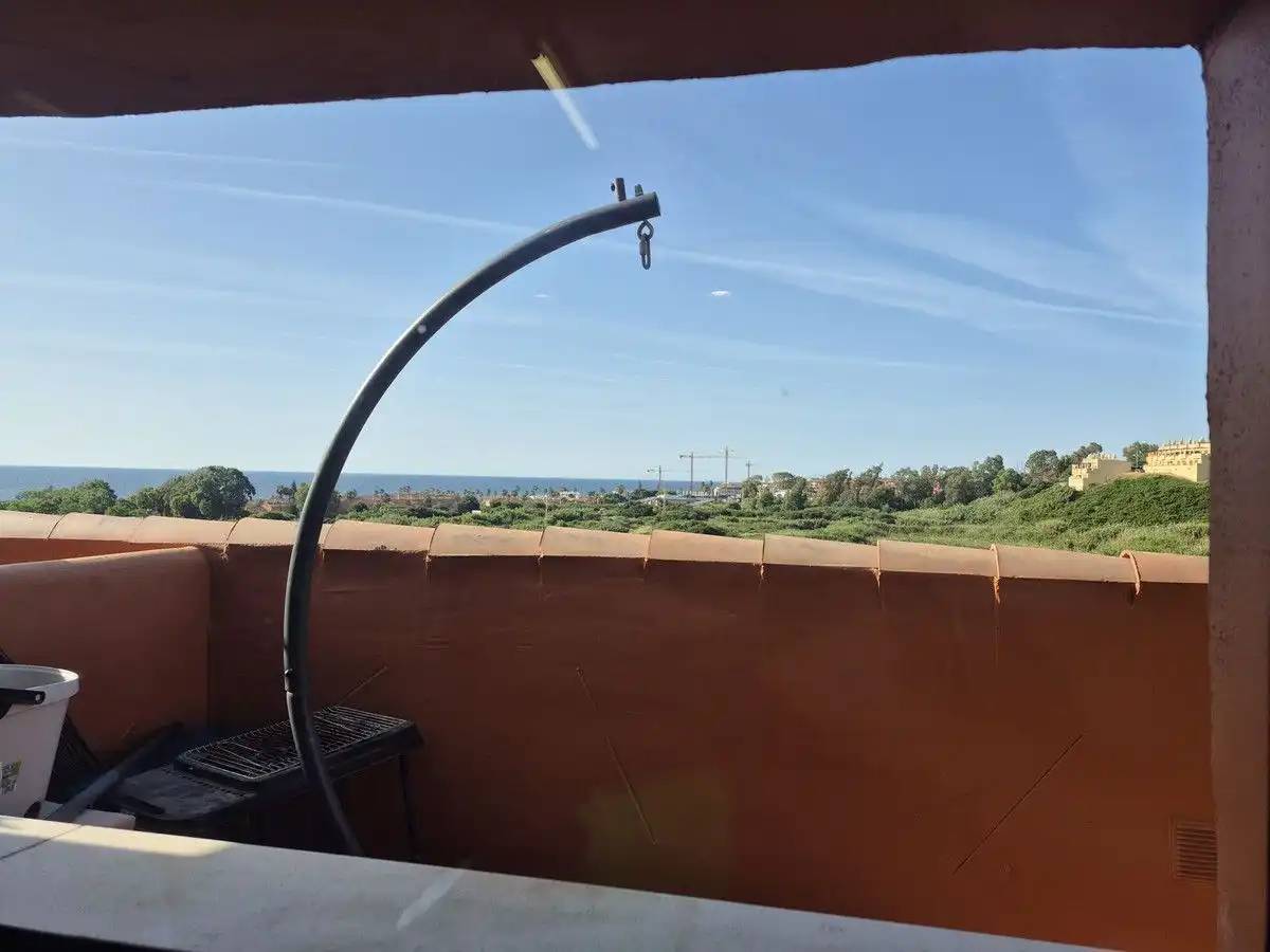 Terrasse von Dachboden zum Verkauf in Manilva mit Klimaanlage, Heizung und Terrasse