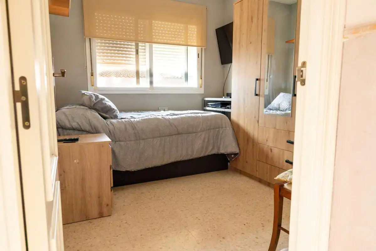 Habitación de Casa adosada en venta en Niebla con Aire acondicionado, Calefacción y Terraza