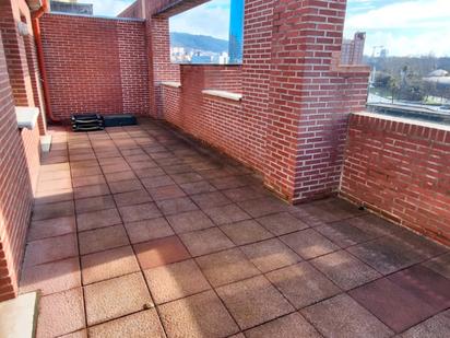 Terrace of Attic to rent in Bilbao   with Heating, Terrace and Furnished