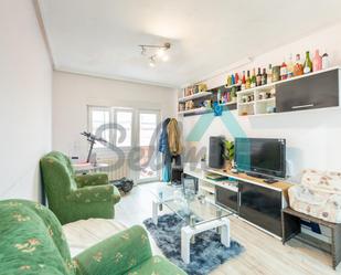 Living room of Flat for sale in Oviedo   with Heating, Terrace and Storage room