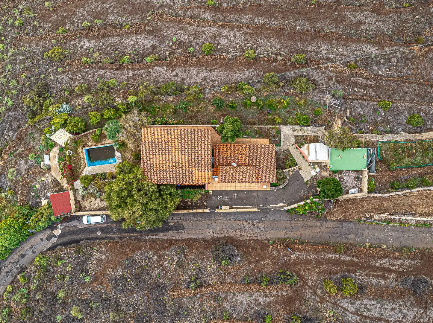 Vista exterior de Casa o chalet en venta en Candelaria con Jardín privado, Terraza y Trastero