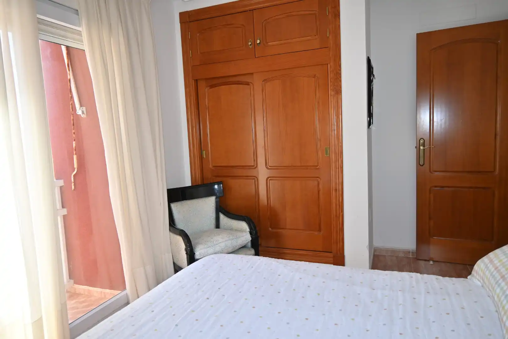 Bedroom of Apartments for sale in La Manga del Mar Menor  with Heating, Terrace and Furnished