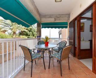 Balcony of House or chalet to rent in Águilas  with Furnished, Oven and Washing machine