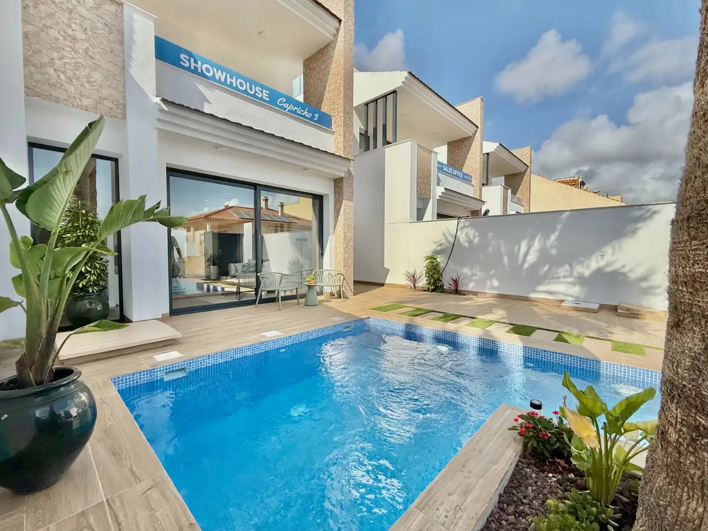 Piscina de Casa o chalet en venta en San Pedro del Pinatar con Jardín privado, Terraza y Trastero
