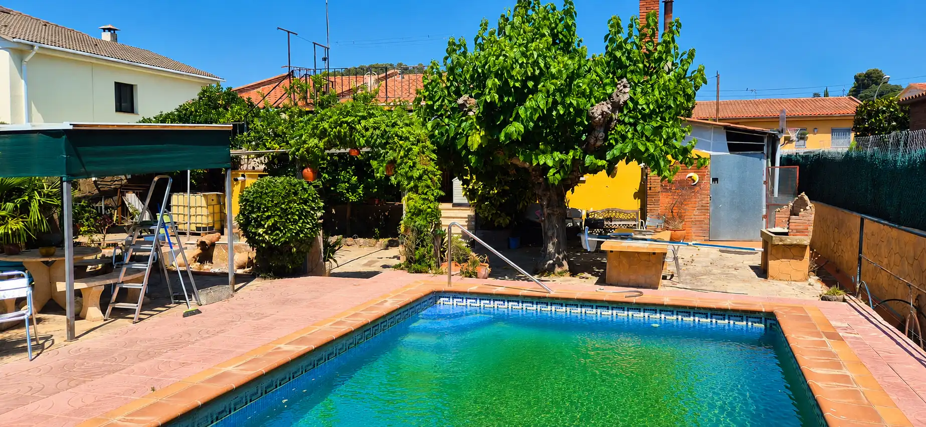 Piscina de Casa o chalet en venta en Caldes de Montbui con Calefacción, Jardín privado y Terraza