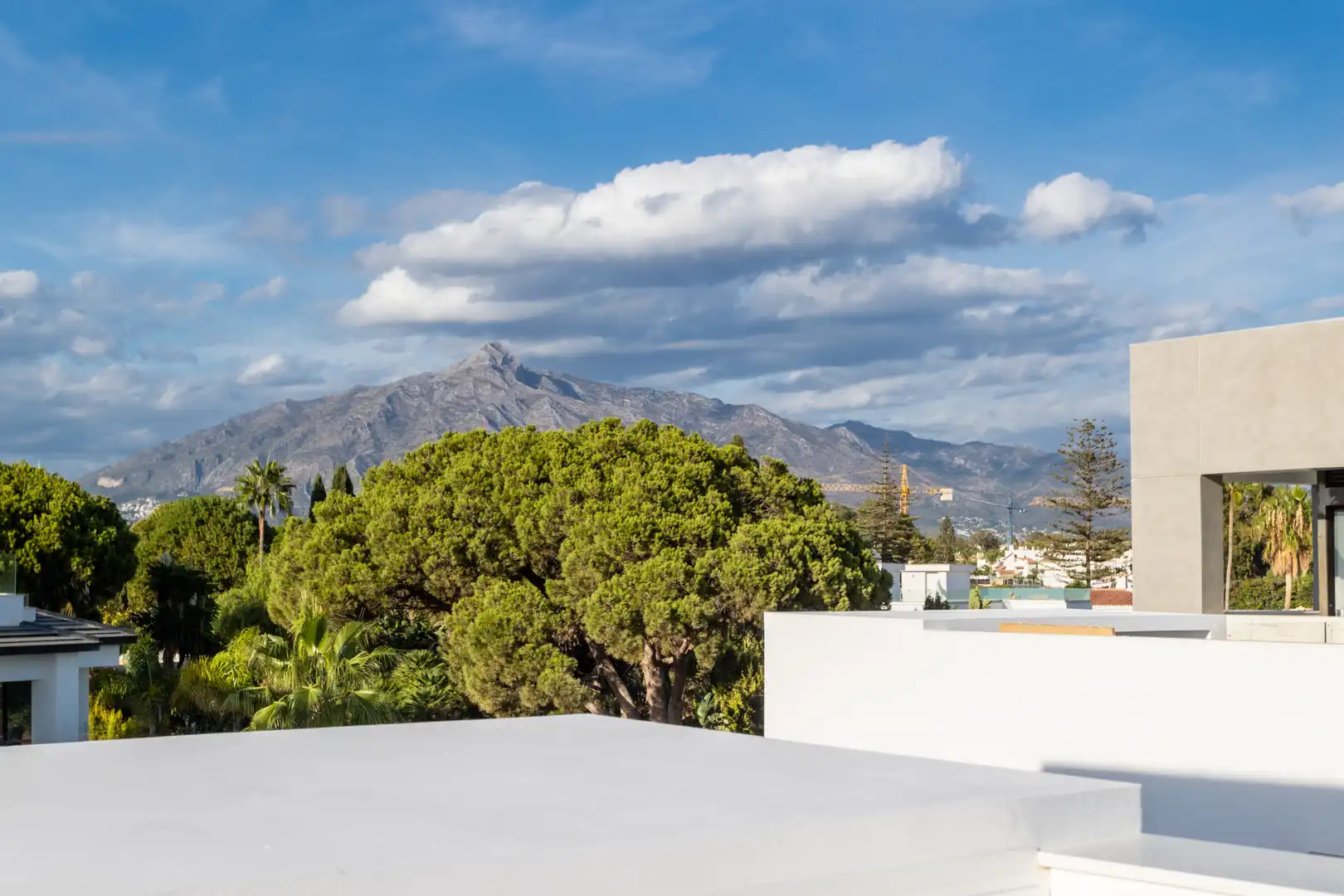 Exterior view of Houses for sale in Marbella  with Air Conditioner, Terrace and Storage room