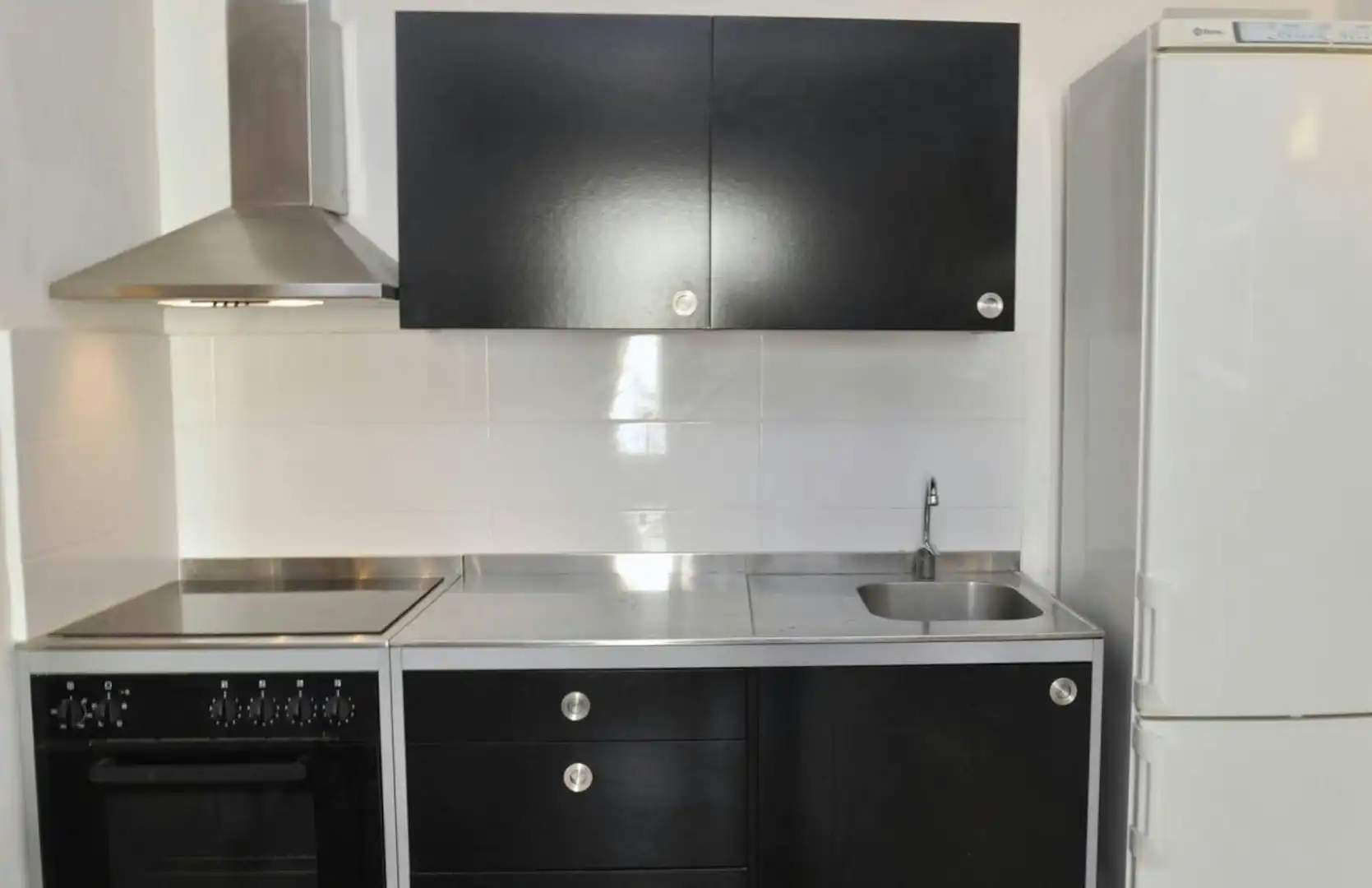 Cocina de Piso de alquiler en Barcelona con Calefacción, Amueblado y Lavadora