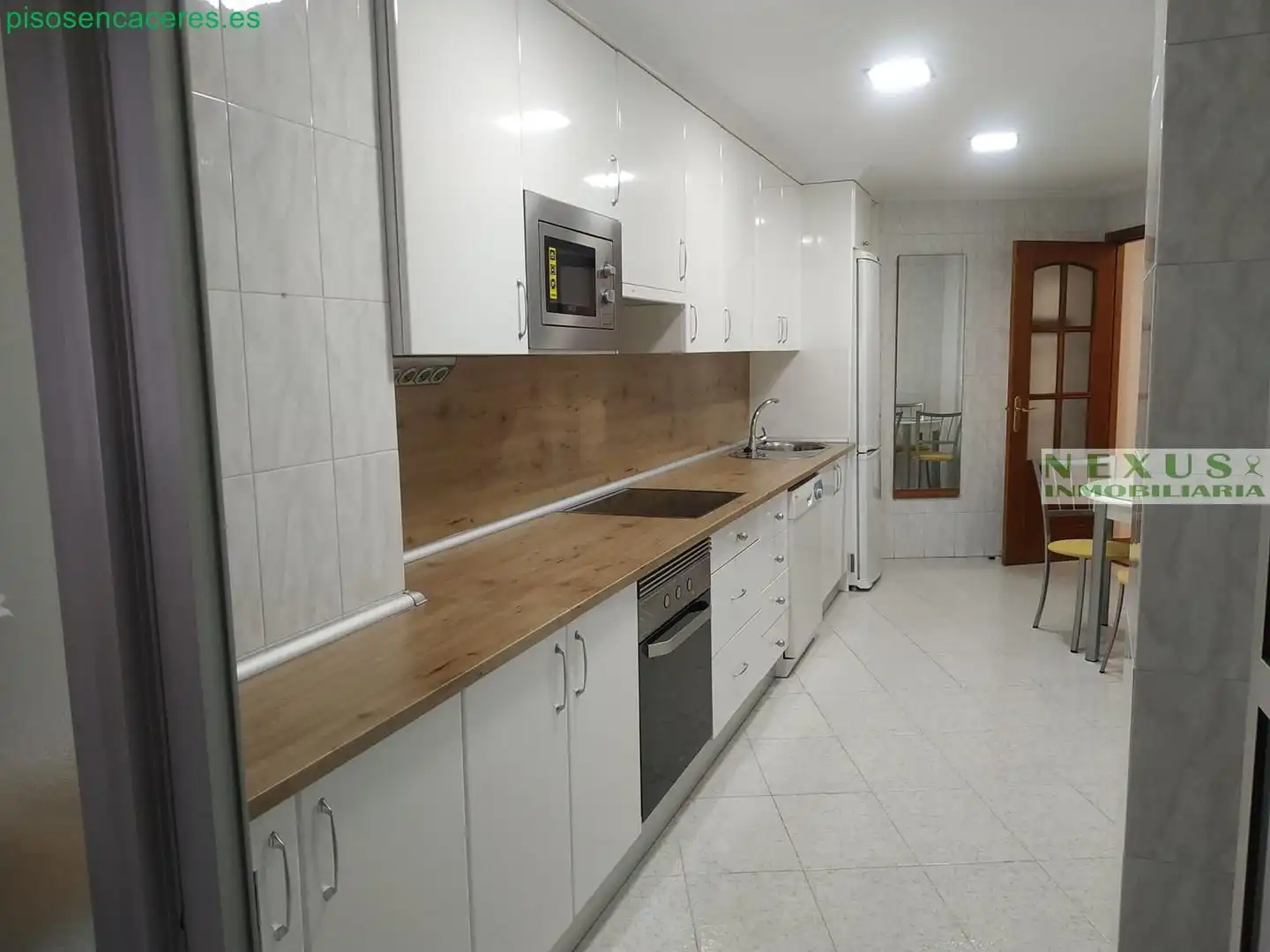 Kitchen of Flat for rent in Cáceres  with Air Conditioner and Heating