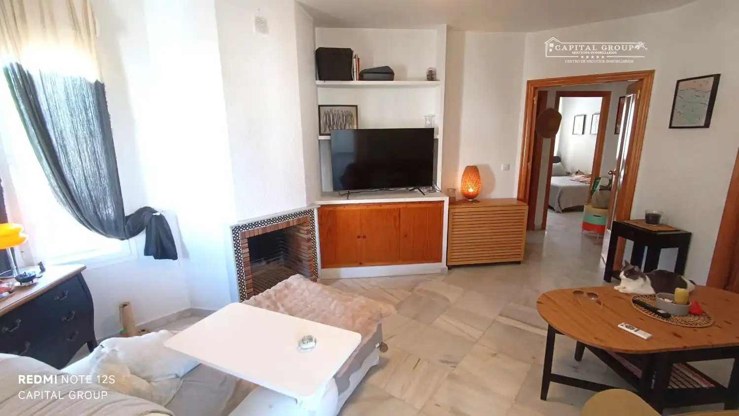 Sala de estar de Piso en venta en El Rompido con Terraza, Amueblado y Horno