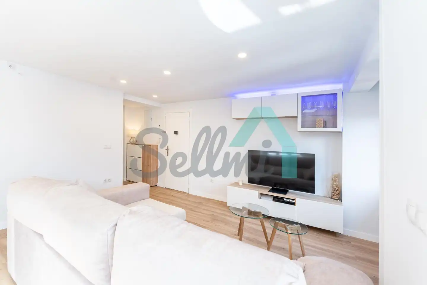 Sala de estar de Piso de alquiler en Gijón  con Calefacción, Amueblado y Internet