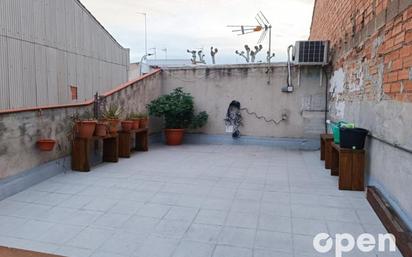 Terrace of Single-family semi-detached for sale in Terrassa  with Air Conditioner, Heating and Parquet flooring
