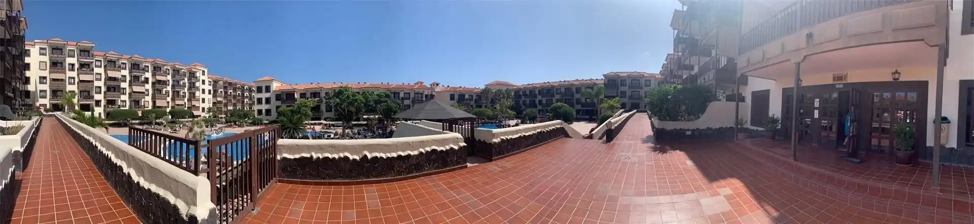 Terrassa de Apartament de lloguer en Arona amb Terrassa i Piscina comunitària