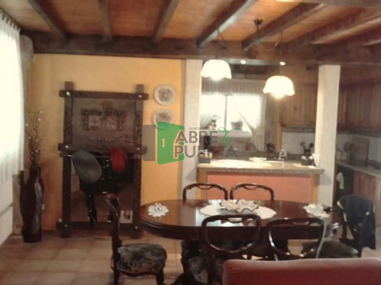Cuina de Casa o xalet en venda en Paderne de Allariz amb Calefacció, Jardí privat i Terrassa