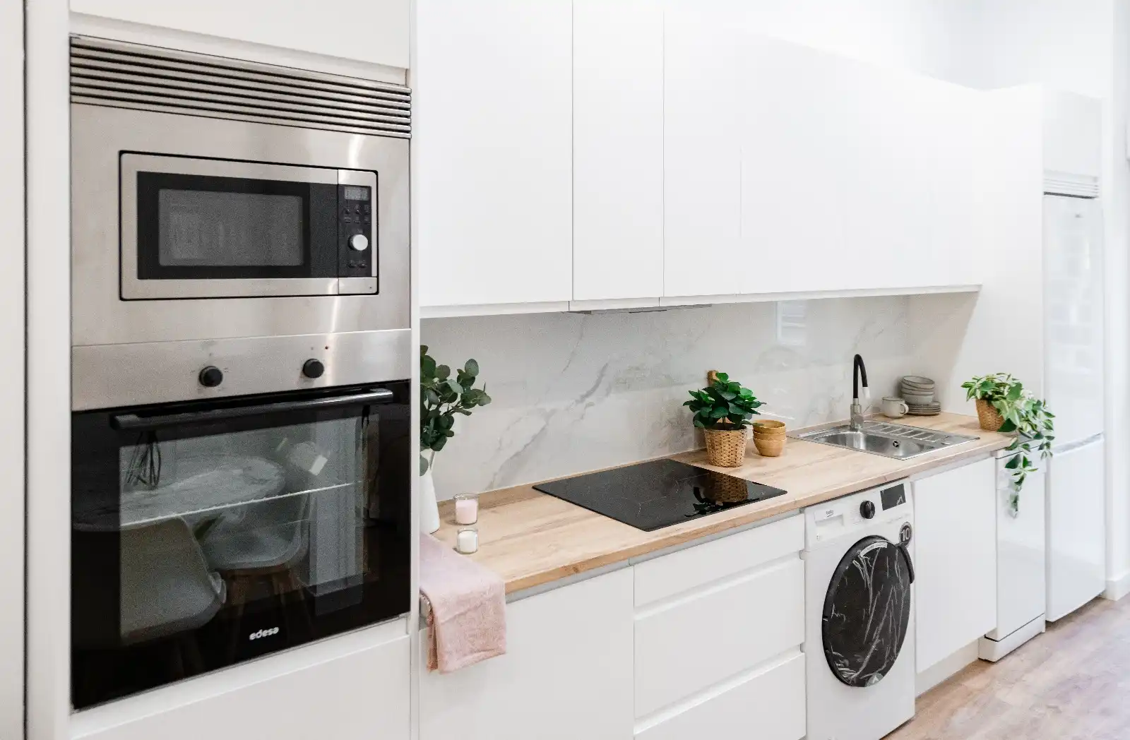 Cocina de Planta baja en venta en Alcalá de Henares con Calefacción, Amueblado y Horno